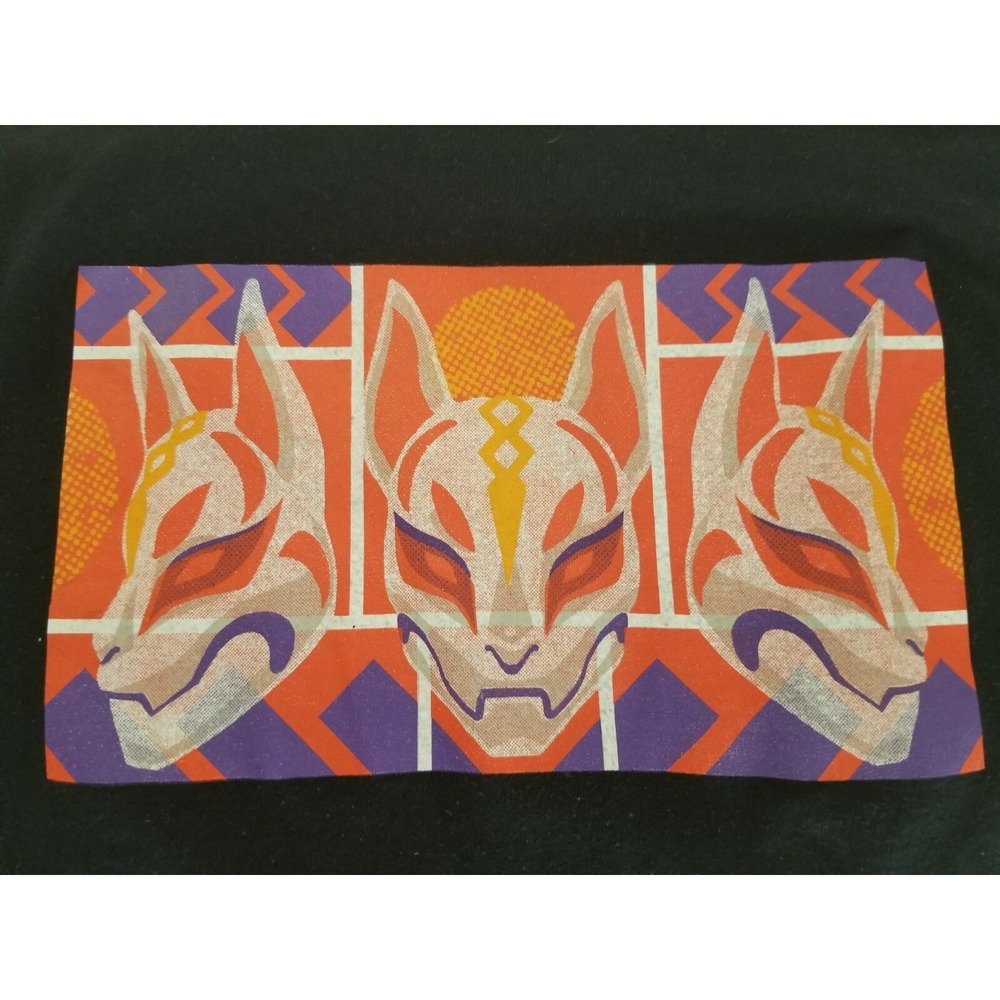 FORTNITE Boy's Youth Size XL 14/16 Graphic T-Shirt Top Drift Character Navy - Picture 10 of 10